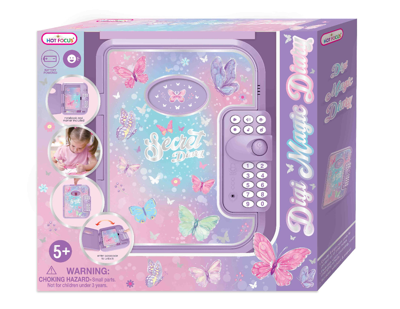 Digi Magic Diary Butterfly