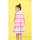 Zigzag Girls Pink Dress