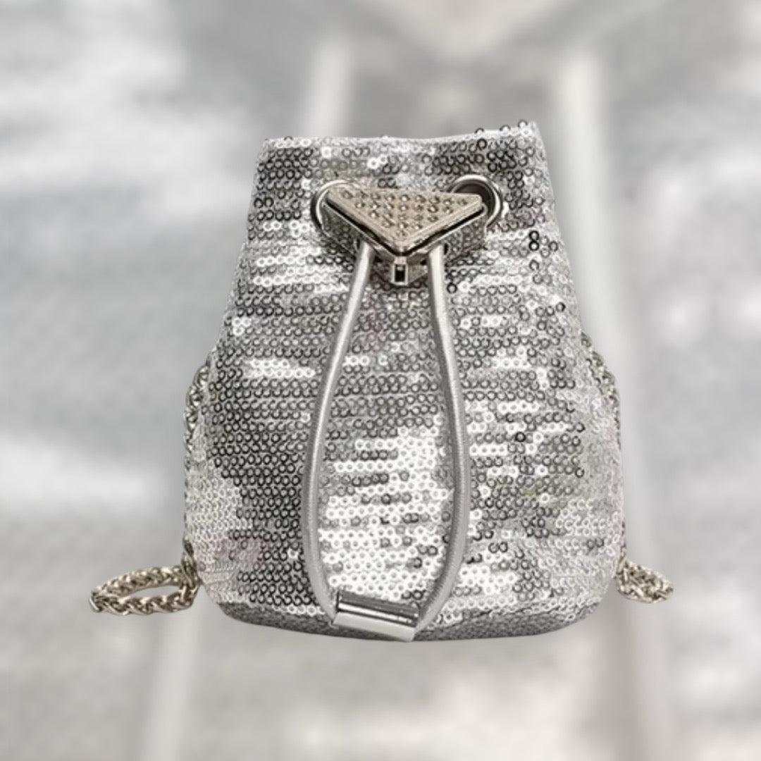 Silver Mini Handbag