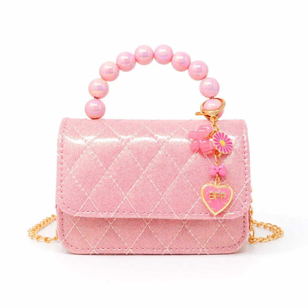 Quilted Bff Handbag - Pink Limonade