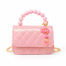 Quilted Bff Handbag - Pink Limonade