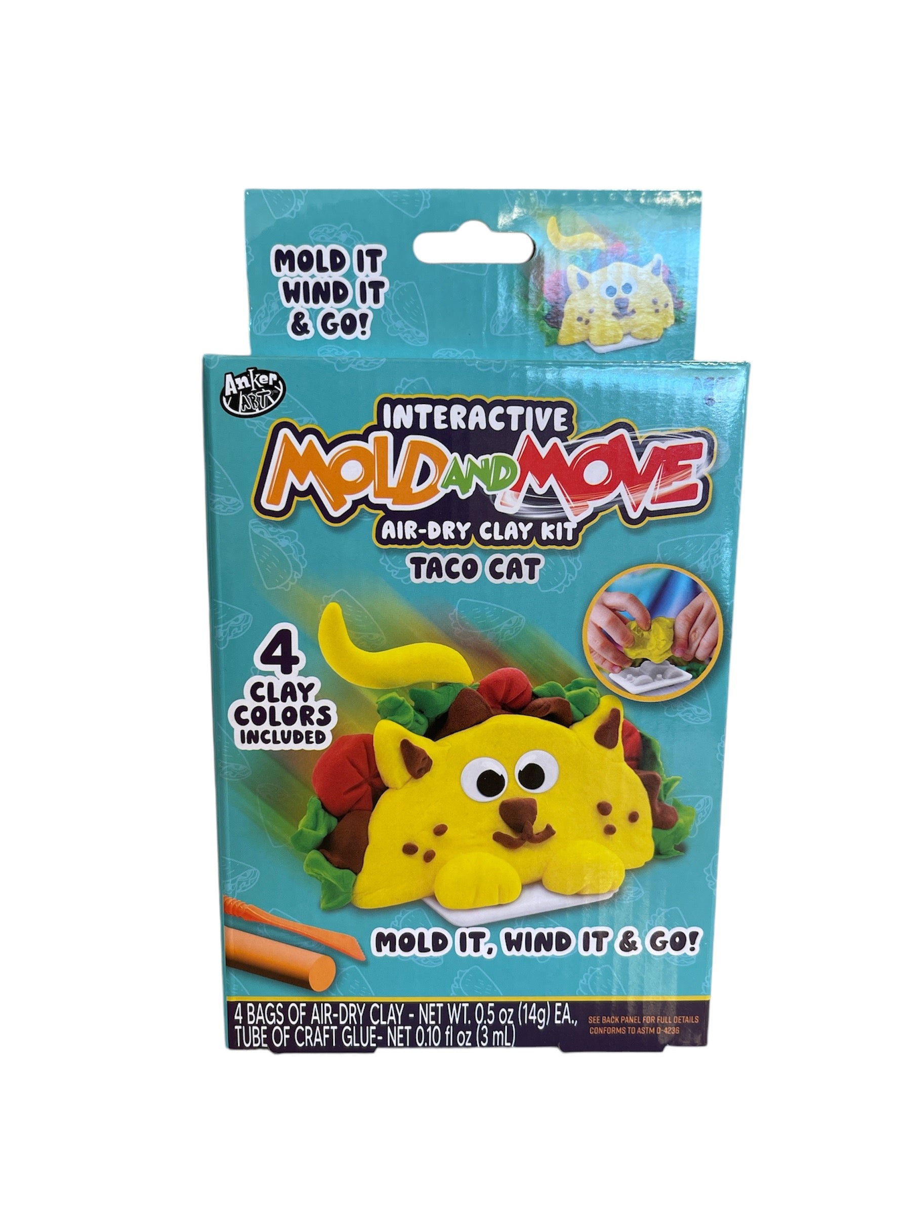 Interactive Mold And Move Taco Cat