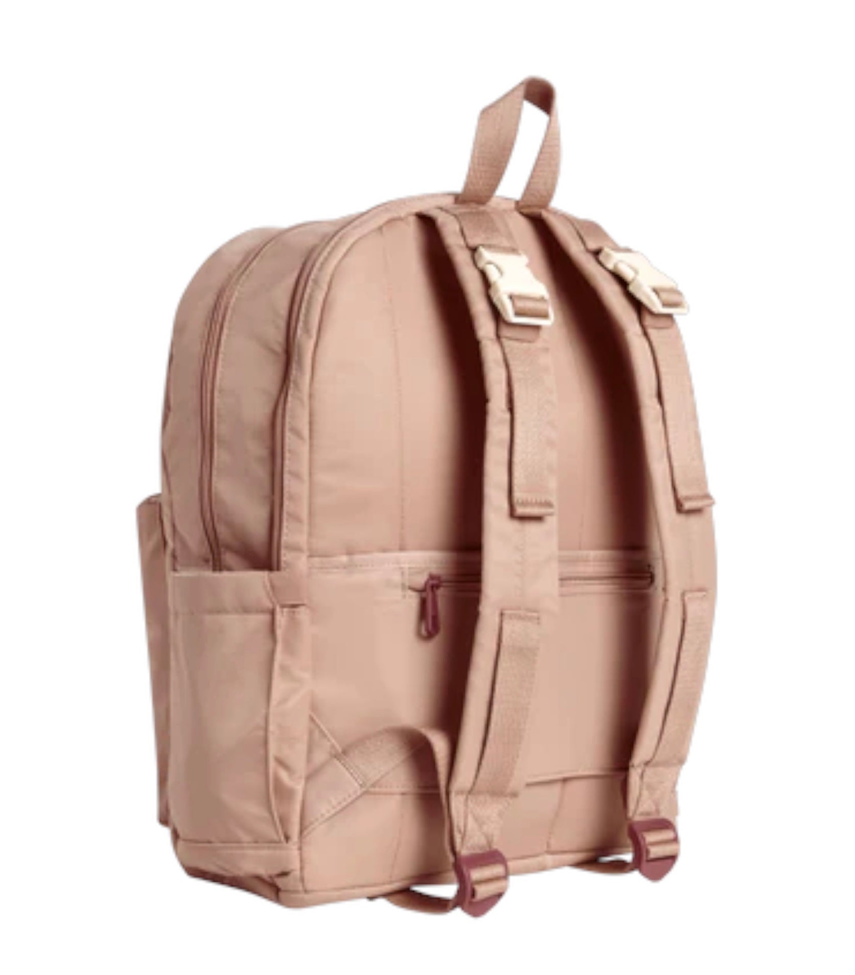 Large Nylon Lorimer Diaper Bag Latte