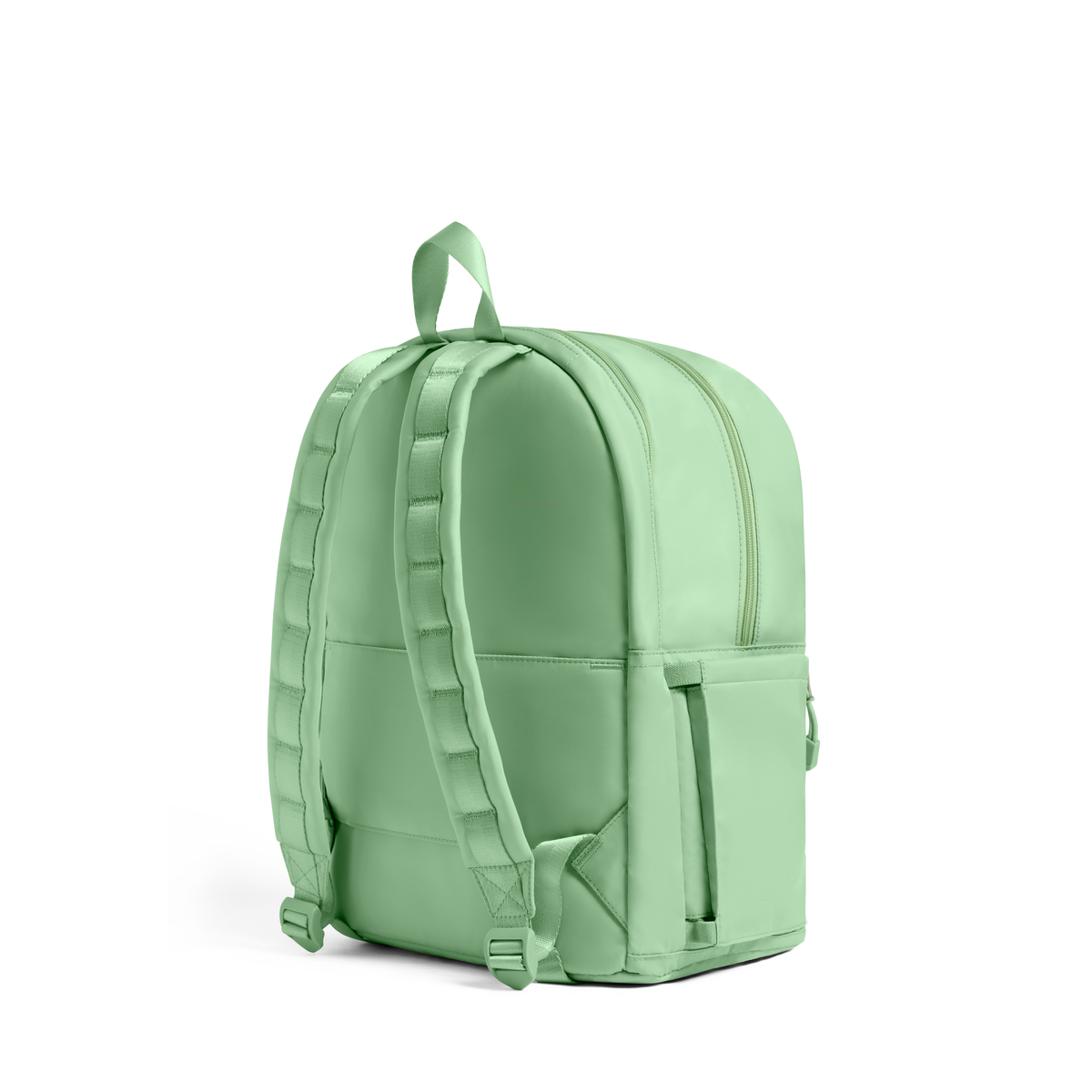 Nylon Kane Double Pocket Backpack Green