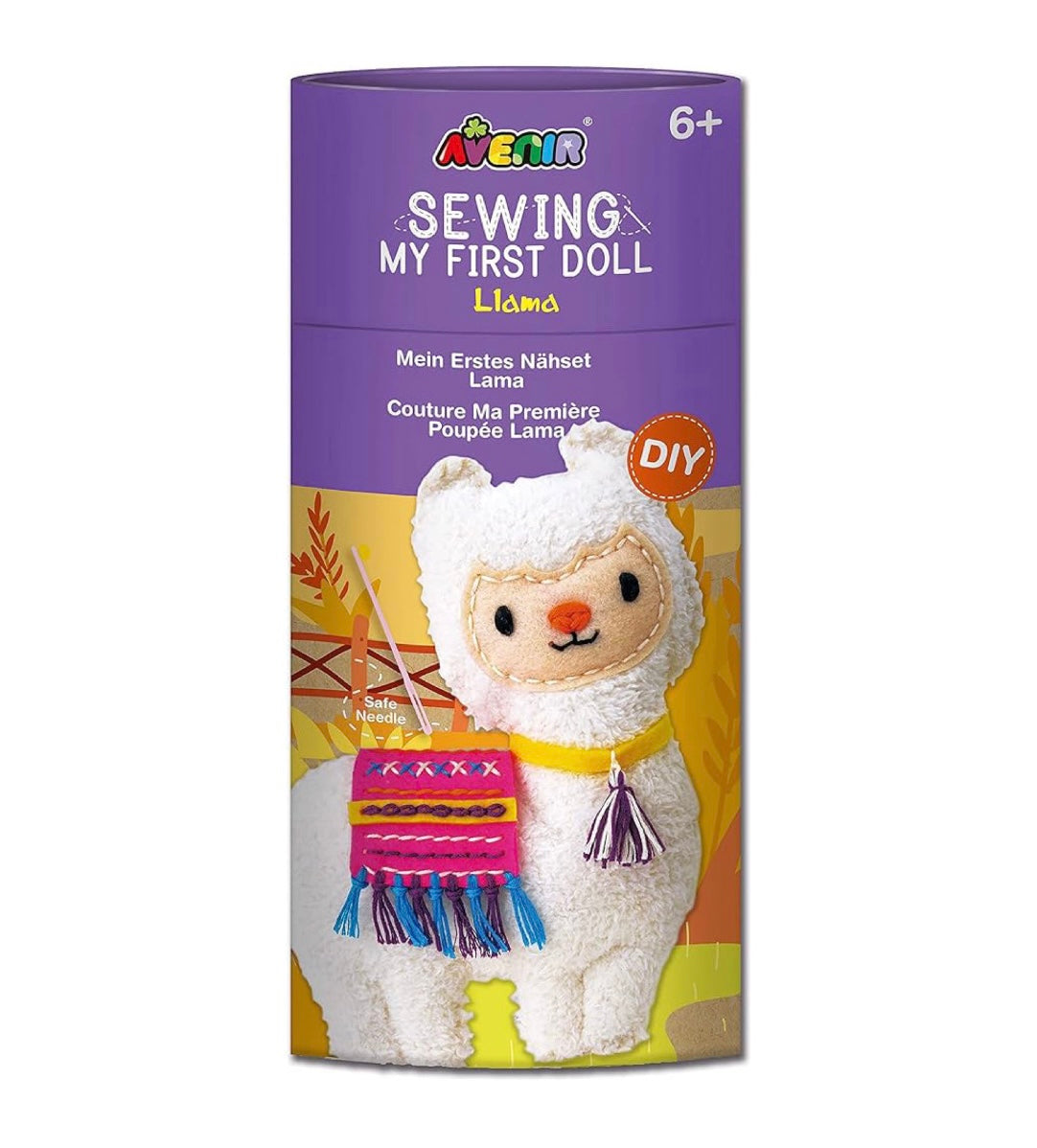 Sewing My First Doll - Llama