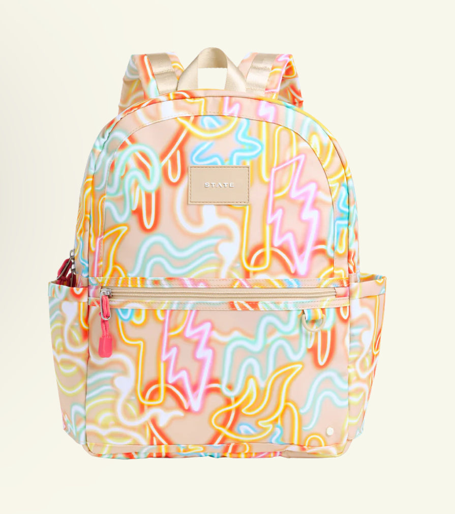 Oversized Neon Backpack