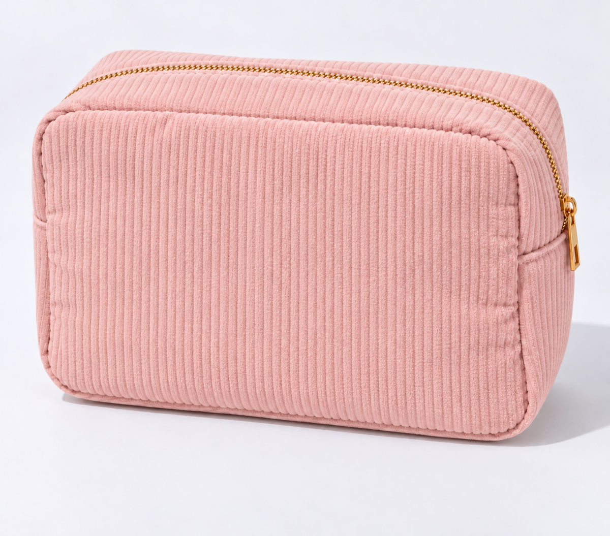 XLarge Pink Textured Pouch