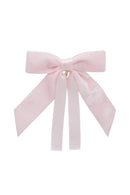 Arabesque Velvet Small Clip - Baby Pink