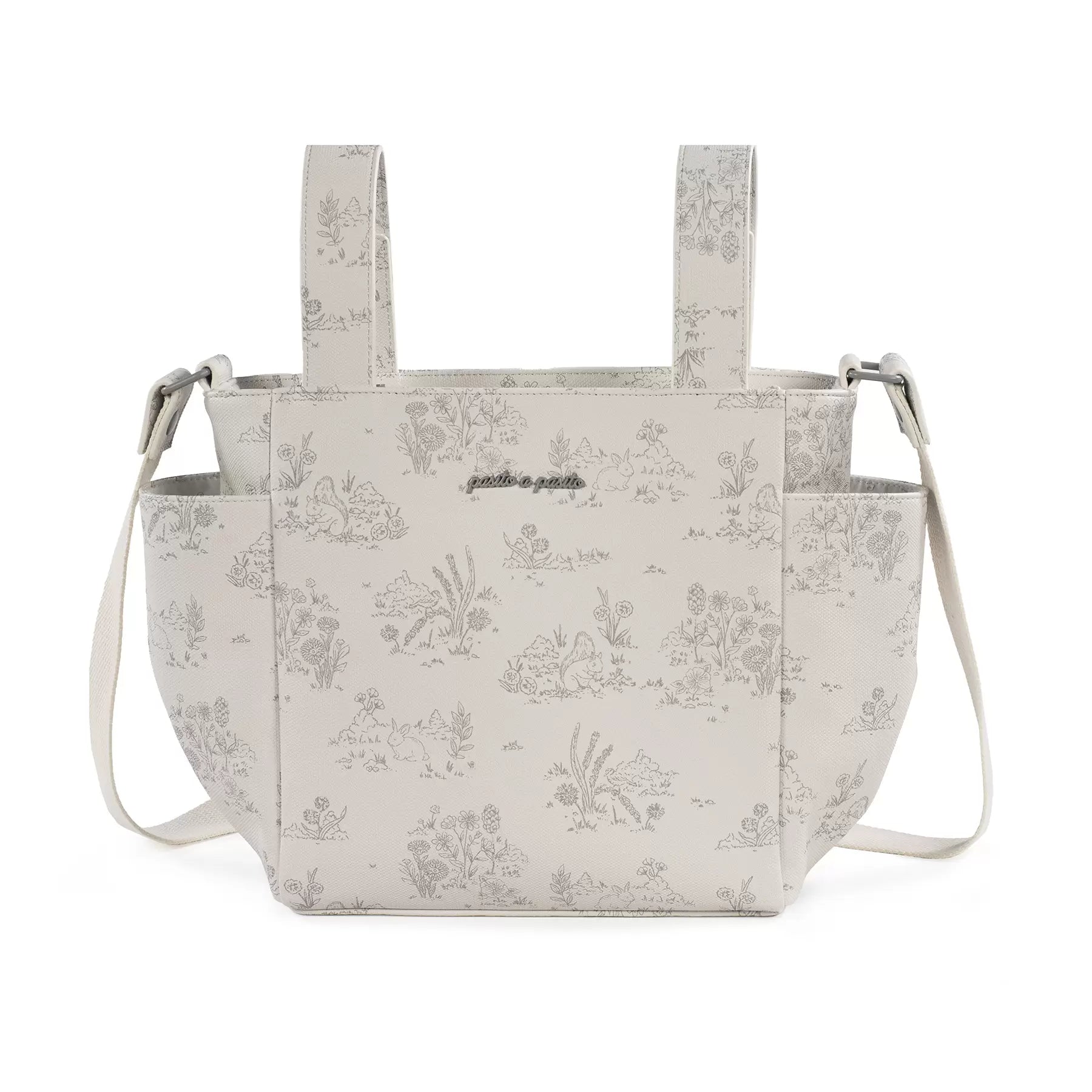 Bolsa Crossbody Toile de Jouy Cream