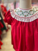 Beauty Red & White Dress