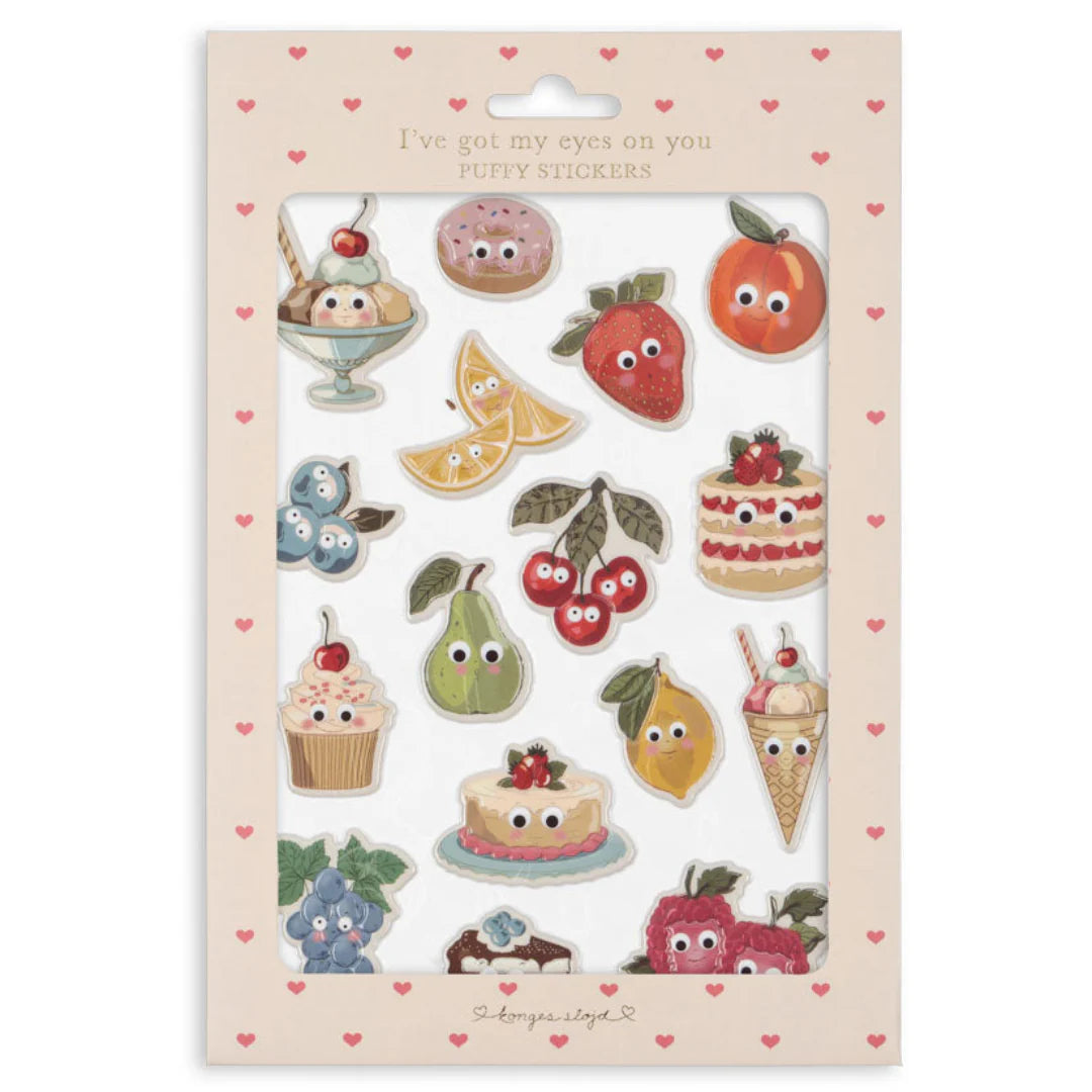 Puffy Stickers Fruity