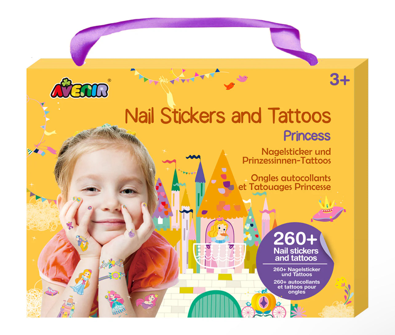 Nail Stickers & Tattoos Princess