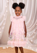 Dominique Pink Dress