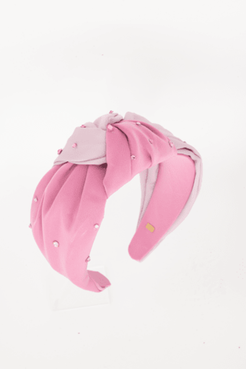 Two Tone Headband - Pink