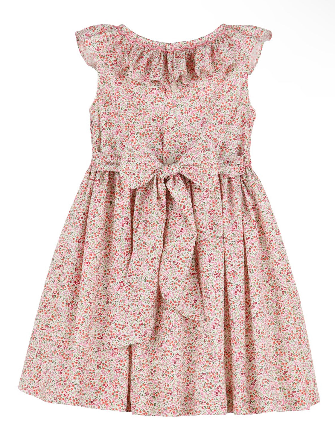 Tiny Floral Smock Dress