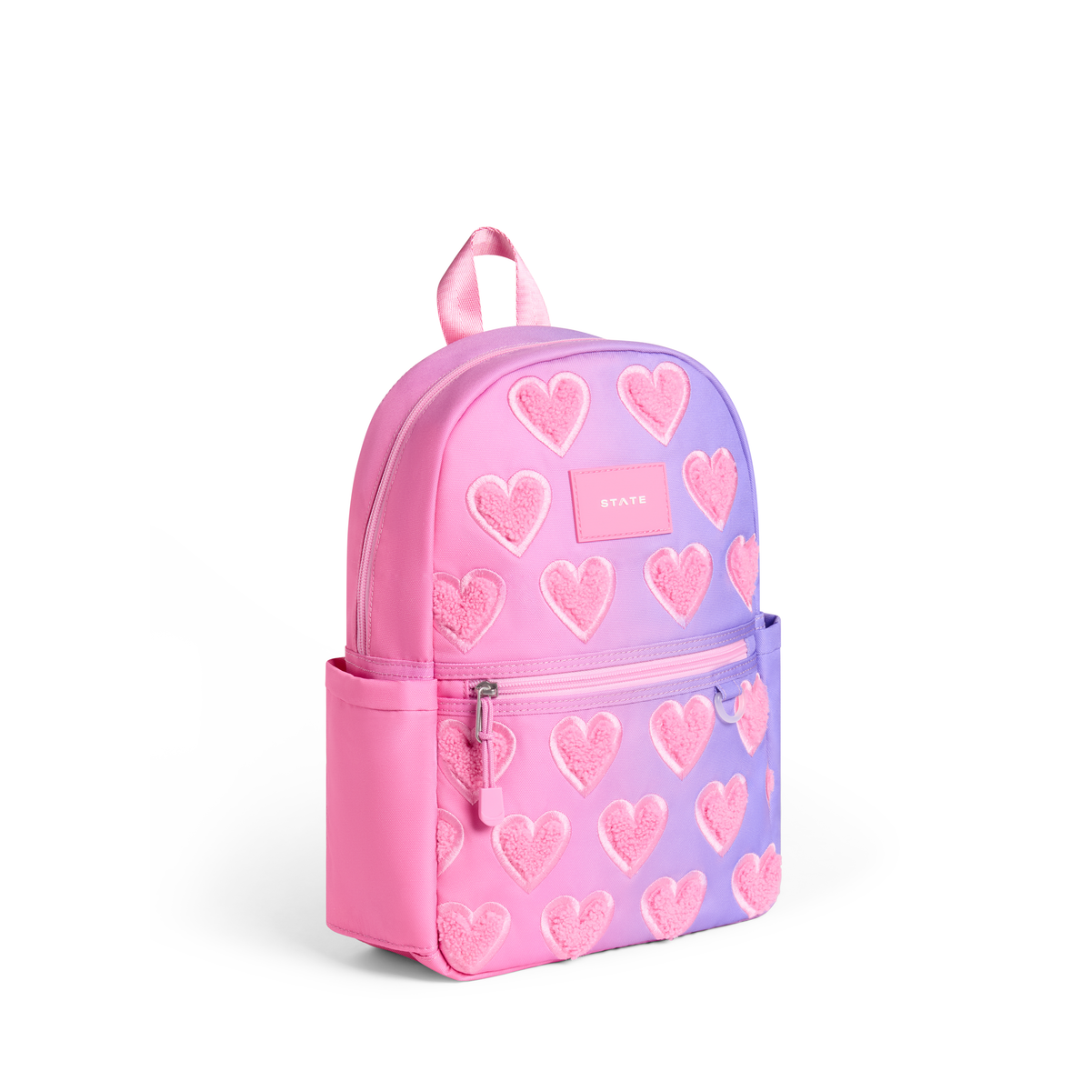 Mini Backpack Ombré Fuzzy Hearts