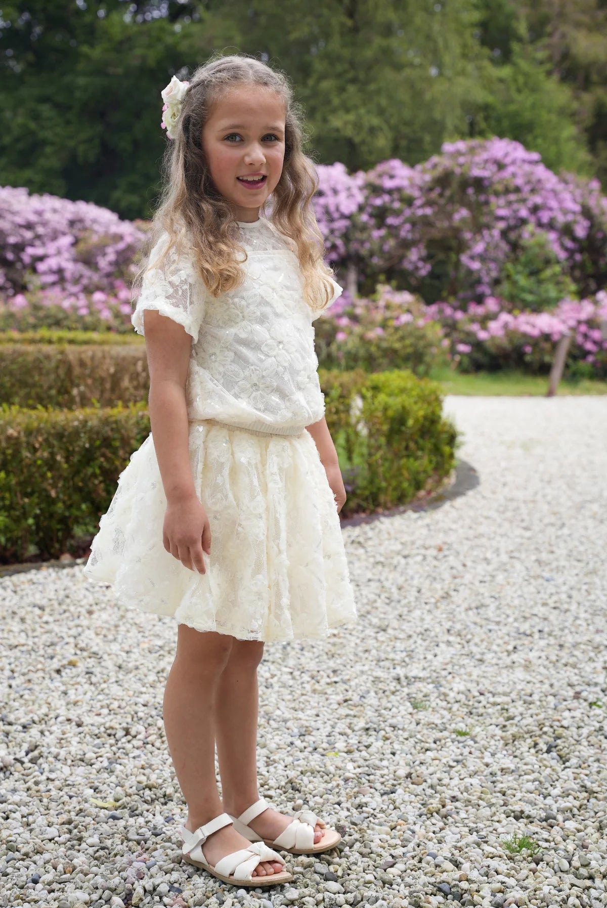 Earlyne Flower Set - Dreamy Cream