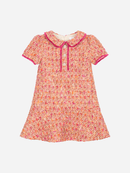 Fuchsia Tweed Dress