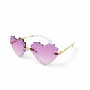 Frameless Heart Sunglasses