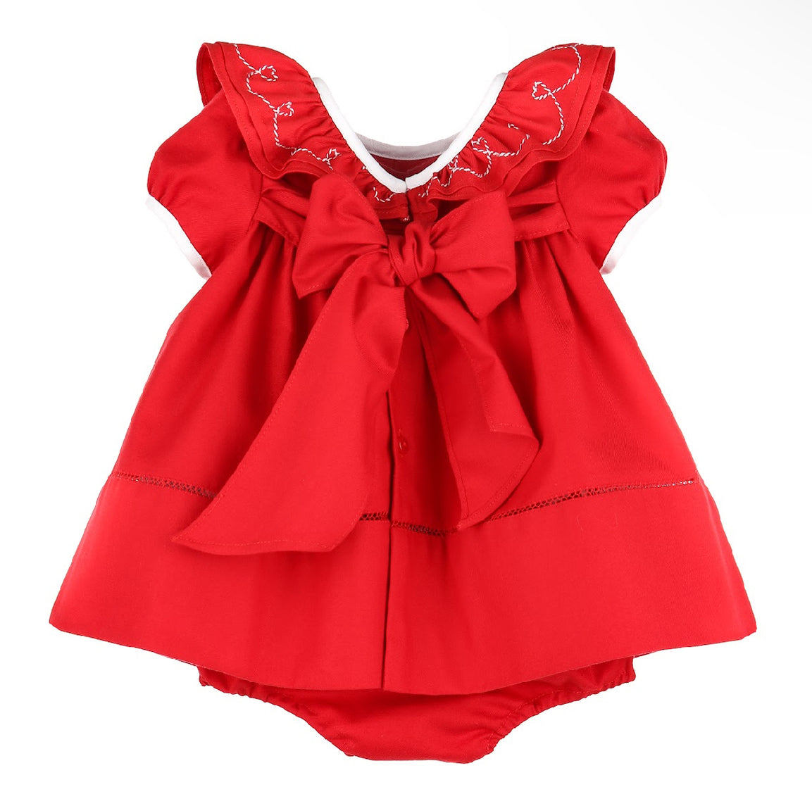 Peppermint Whimsy Red Dress