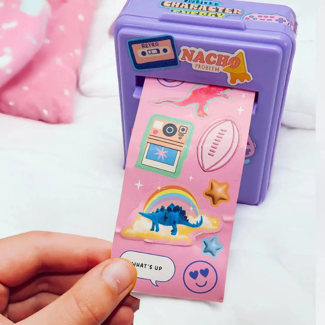 Good Vibes Kids Sticker Dispenser Set