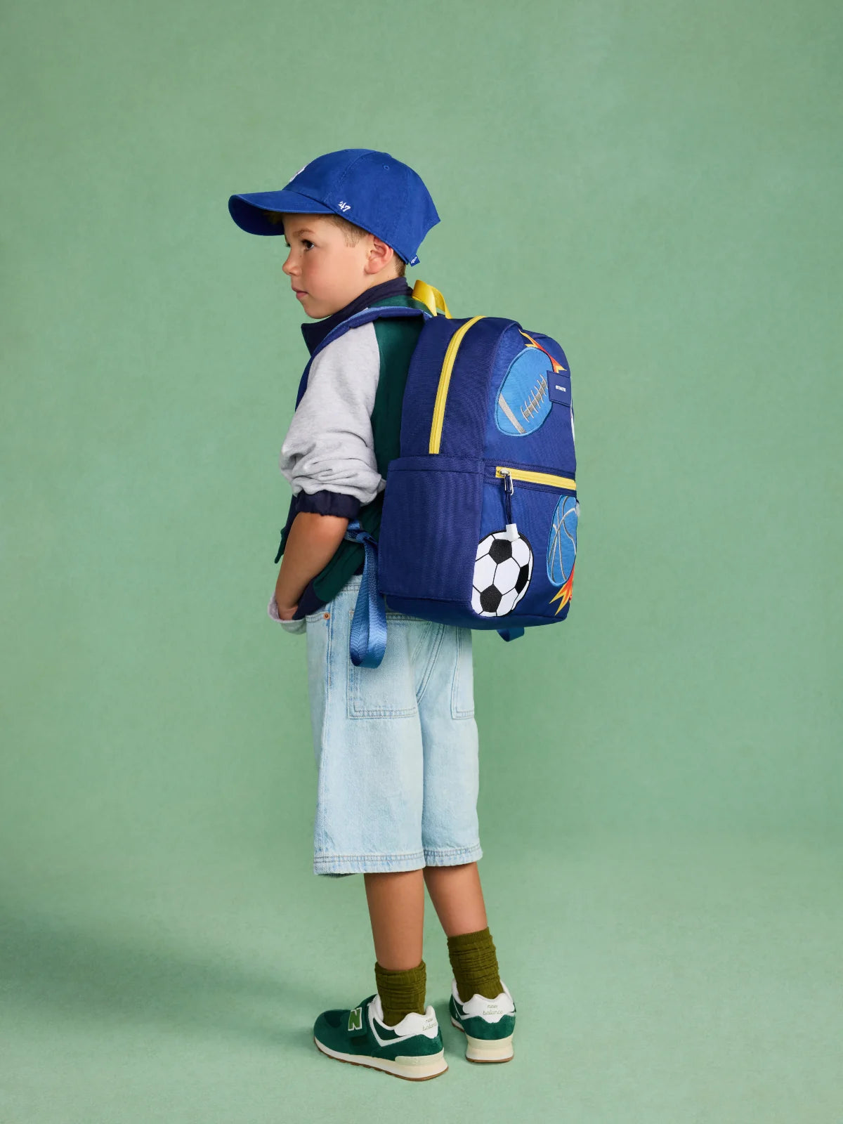 Kane Backpack Patchwork Sports