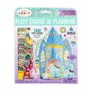 Puffy Sticker House Unicorn