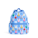 Kane Backpack Charms Blue Check