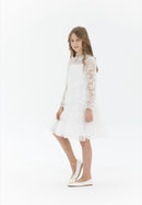 White Laced Dress