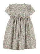 Forest Green Floral Dress