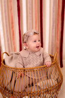 Primrose Bow Wrap - Mushroom Taupe