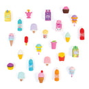 Snacks N Sweets Puzzle Eraser Set