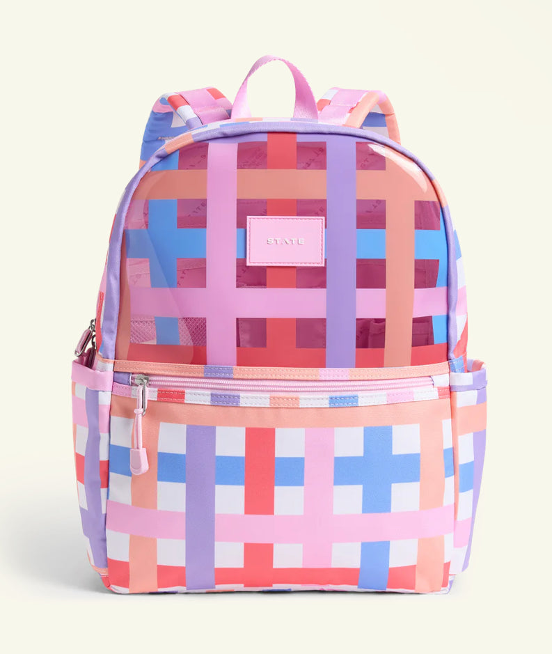 Kane Backpack - Multi Plaid