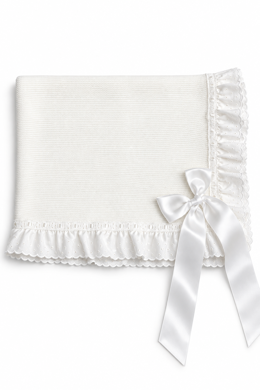 Elegant White Blanket