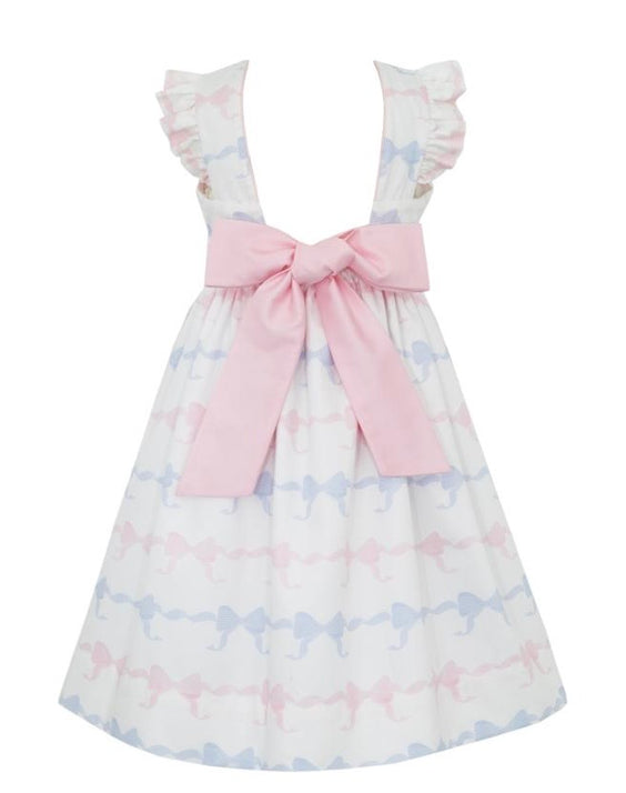 Fancy Bows Sleeveless Dress