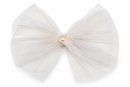 Pearl Tulle Bow