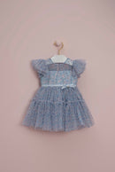 Blue Beauty Baby Girl Dress