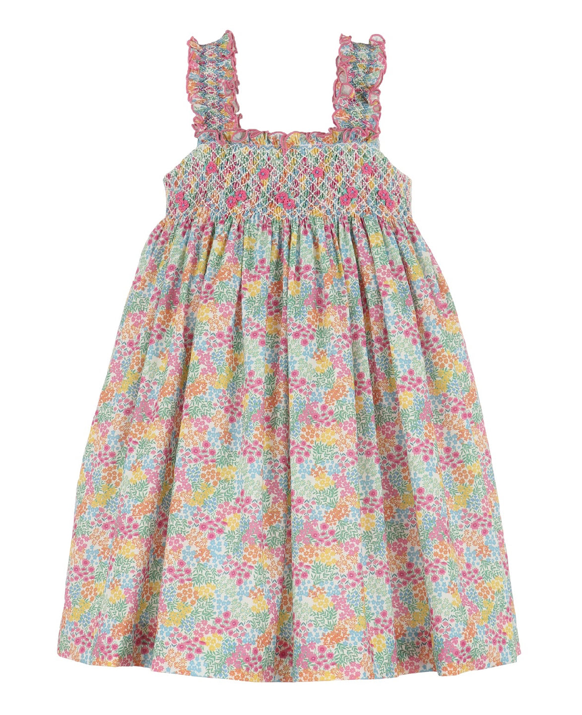 Floral Jamboree Strap Dress