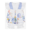 Baby girls floral shortie