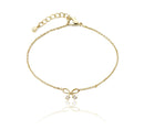 Sam K Gold Bow Bracelet
