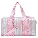 Floral Stripes Duffel