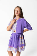 Lila Skirt Set