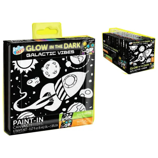 Paint In Canvas - Galactic Vibes