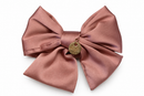 Rose Satin Charm Bow
