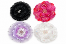 Shimmer Flower Clip 1pc