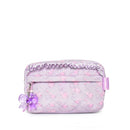 Quilted Floral Printed Pouch