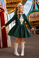 Veneto Green Dress