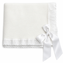 White Knitted Blanket