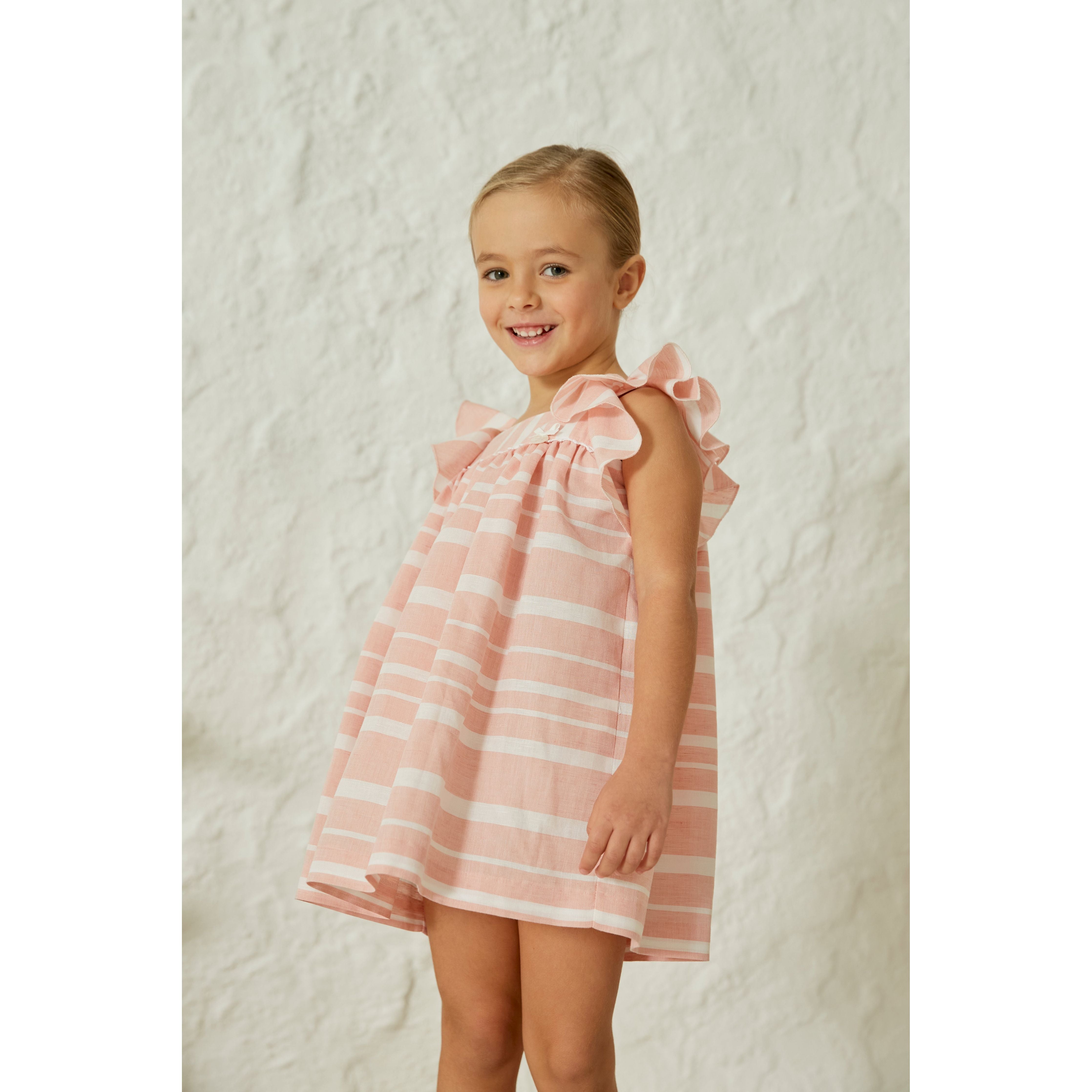Little Pink Striped Dress