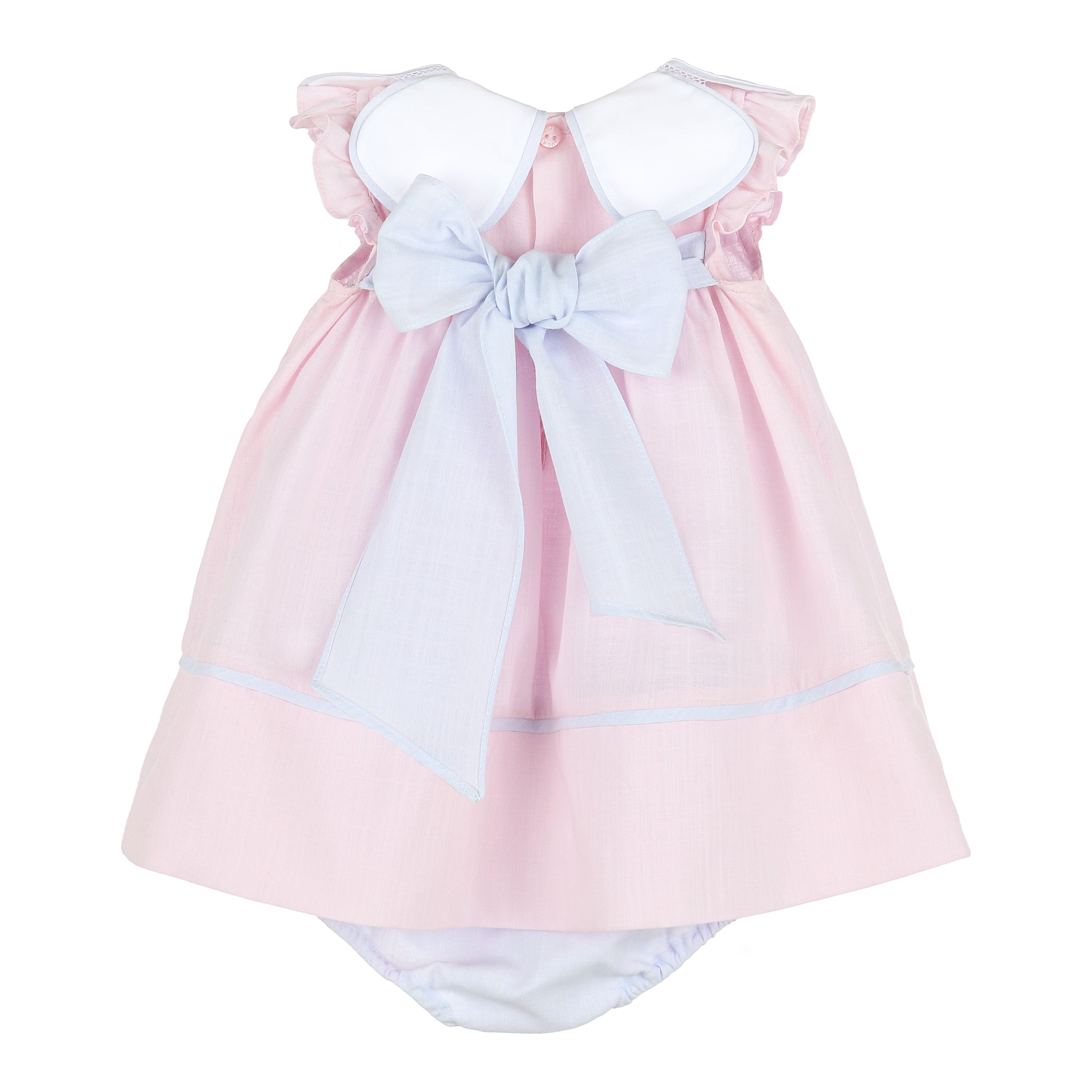 Pink and Lilac Baby Dress